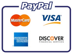 ALT PayPal Logo Including Credit Cards Usable with PayPal ALT